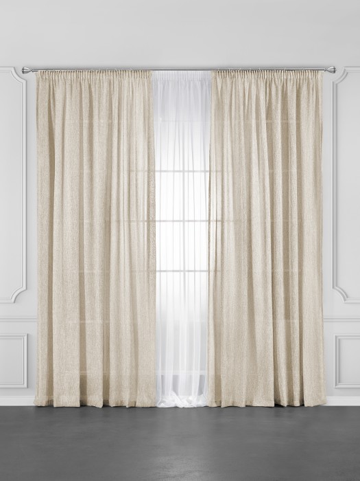 портьера бланш (200х270 см - 1 шт) dbt975481 фотография