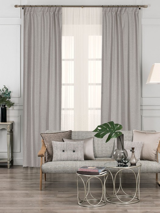 портьера иман (160х260 см - 1 шт) dbt816057 фотография