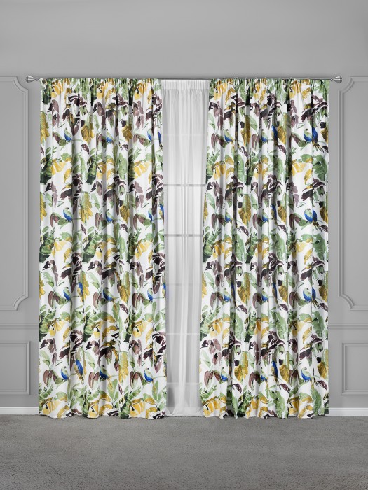 портьера мадагаскар (200х270 см - 1 шт) dbt975480 фотография