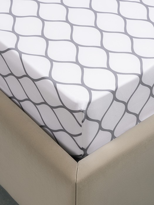 простыня на резинке харди (160х200х30) prmp986945 фотография