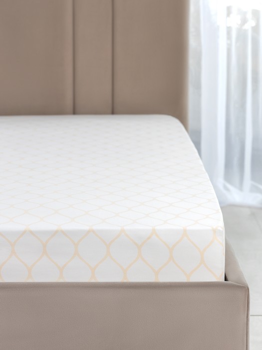 простыня на резинке харди (180х200х30) prmp986962 фотография