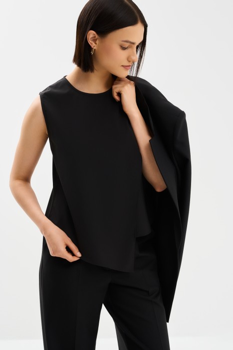 асимметричная блузка 755221003 фотография