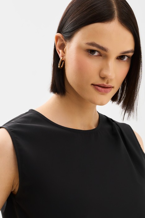 асимметричная блузка из россии вид сбоку