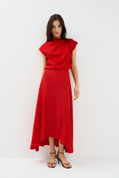 асимметричная юбка по цене 1860 руб вид справа