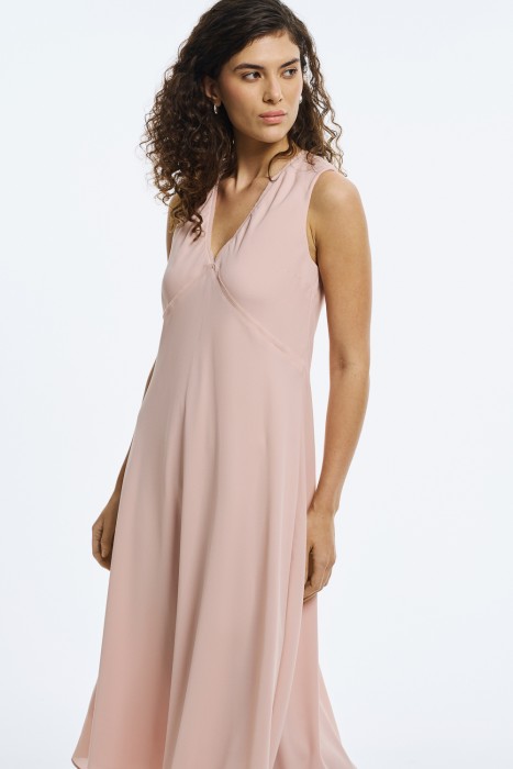 асимметричное платье из россии вид сбоку