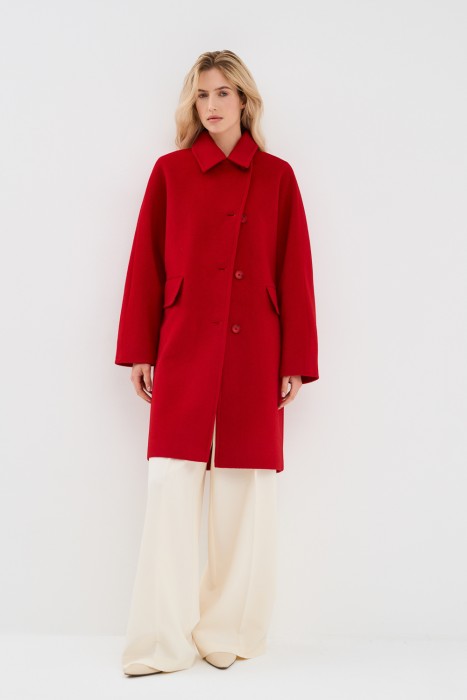 ассиметричное пальто 784342003 фотография