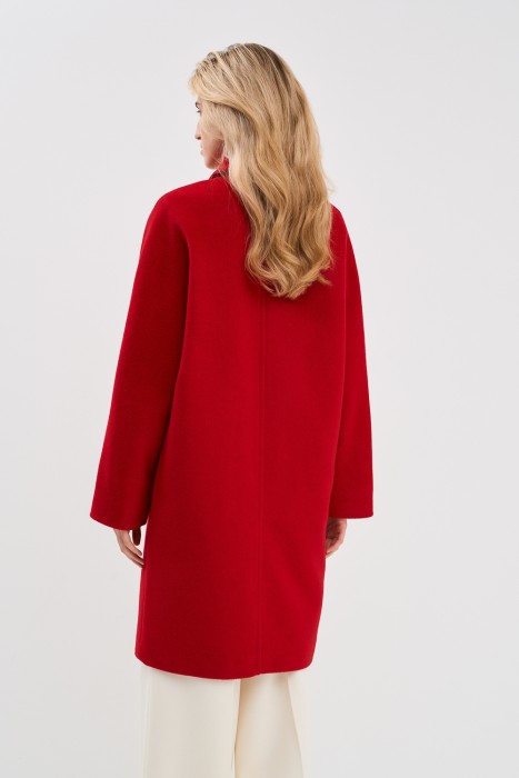 ассиметричное пальто по цене 7670 руб вид справа