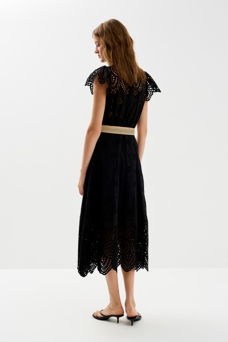 ажурное платье из россии вид сбоку