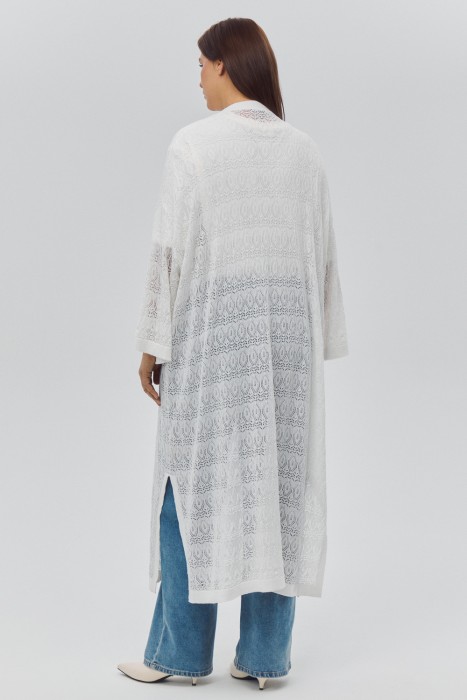 ажурный кардиган по цене 3680 руб вид справа