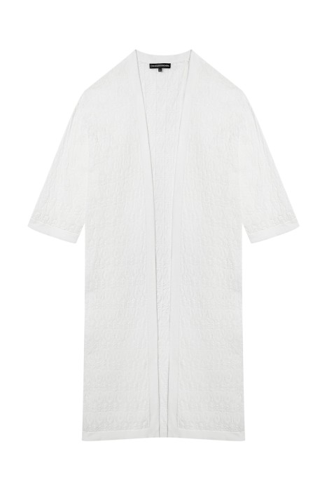 ажурный кардиган из россии вид сбоку