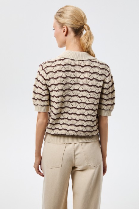 ажурный кардиган по цене 2680 руб вид справа