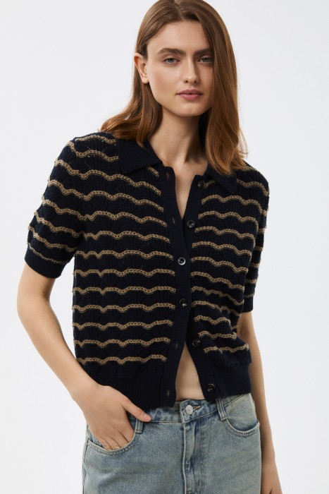 ажурный кардиган 815443003 фотография