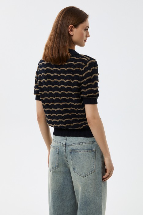 ажурный кардиган по цене 2680 руб вид справа