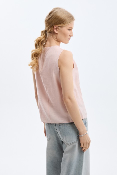 блузка без рукавов по цене 1210 руб вид справа