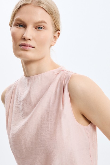 блузка без рукавов из россии вид сбоку