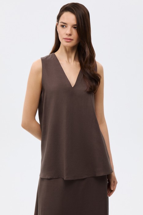 блузка без рукавов 815042003 фотография