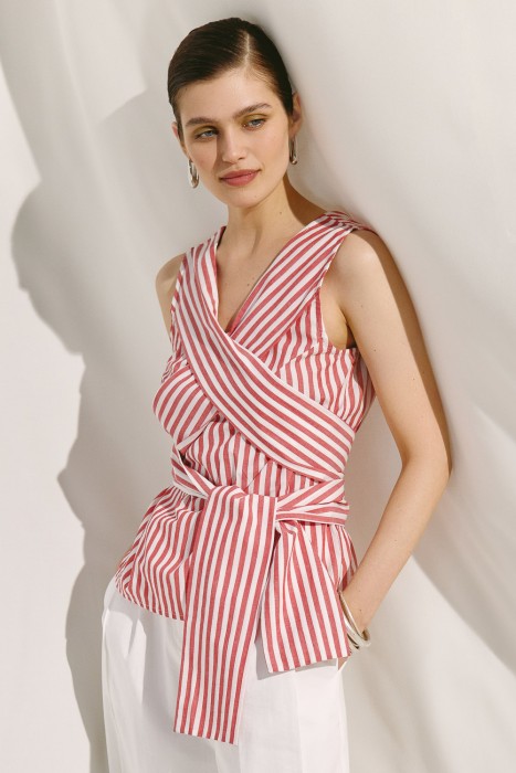 блузка из хлопка 768278003 фотография