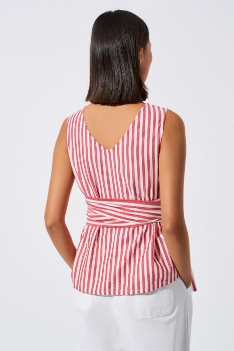 блузка из хлопка по цене 1310 руб вид справа