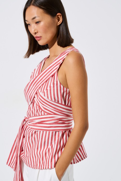 блузка из хлопка из россии вид сбоку