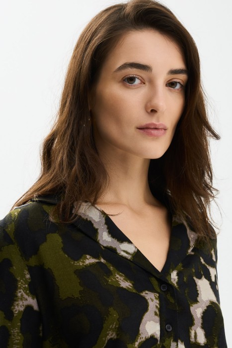 блузка из вискозы из россии вид сбоку