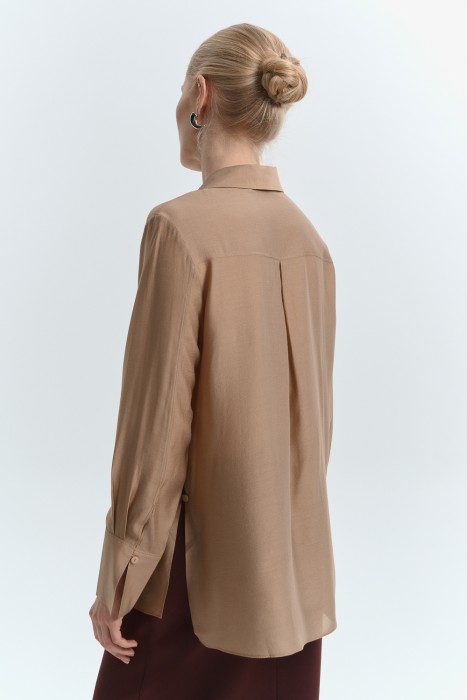 блузка из вискозы по цене 1620 руб вид справа