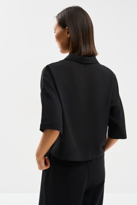 блузка из вискозы по цене 1360 руб вид справа