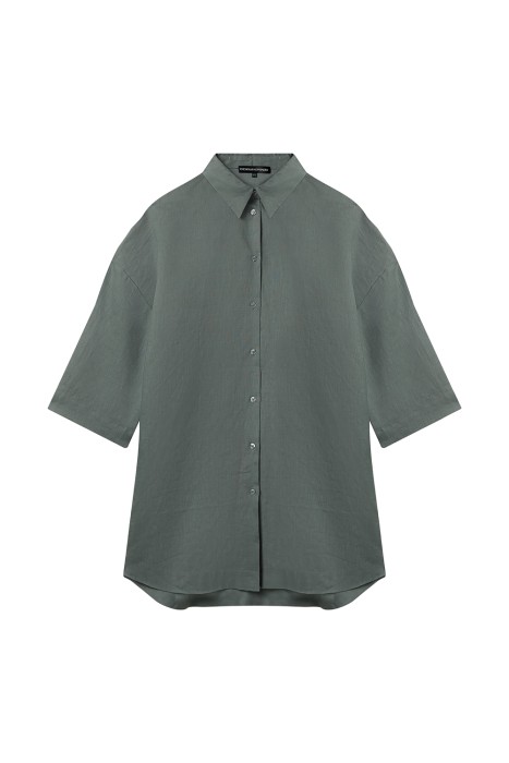 блузка изо льна 821083003 фотография