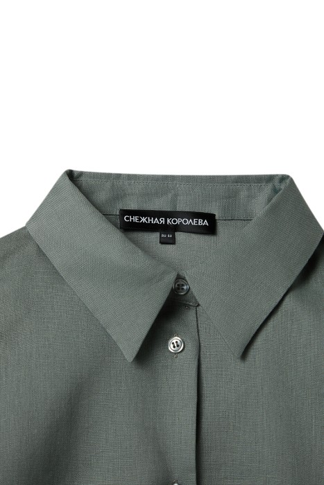 блузка изо льна от бренда снежная королева вид слева