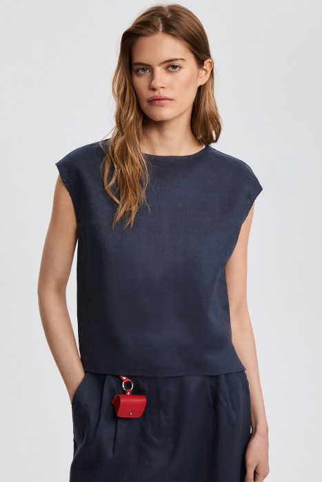 блузка изо льна 817697003 фотография