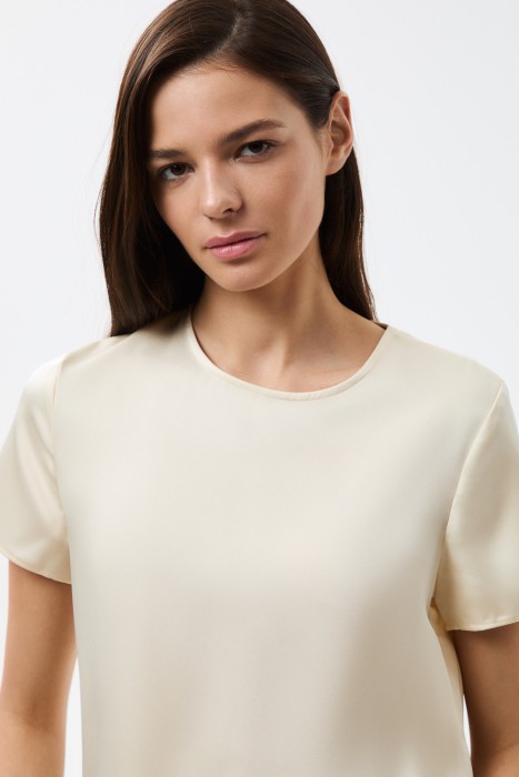 блузка с асимметричной баской из россии вид сбоку