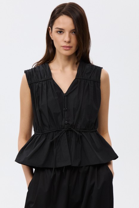 блузка с баской 815041003 фотография