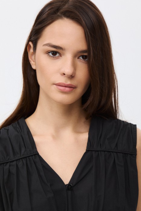 блузка с баской из россии вид сбоку