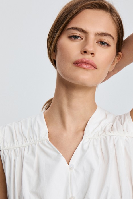 блузка с баской из россии вид сбоку