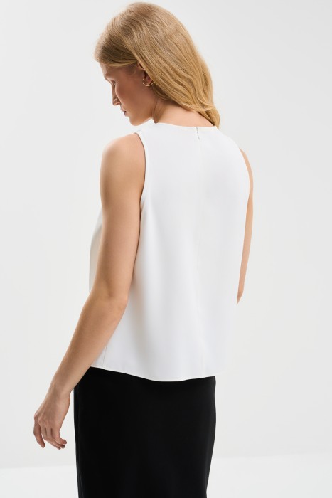 блузка с драпировкой по цене 1620 руб вид справа