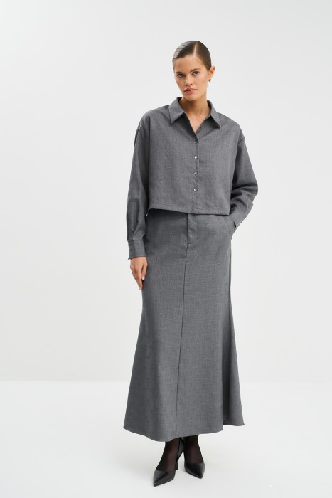 блузка с фактурным рисунком из россии вид сбоку