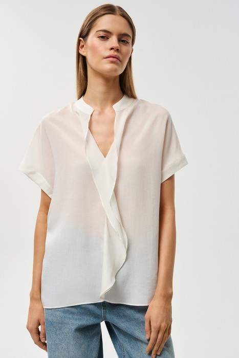 блузка с короткими рукавами 814055003 фотография