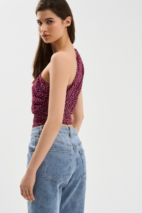 блузка с открытым плечом по цене 1370 руб вид справа