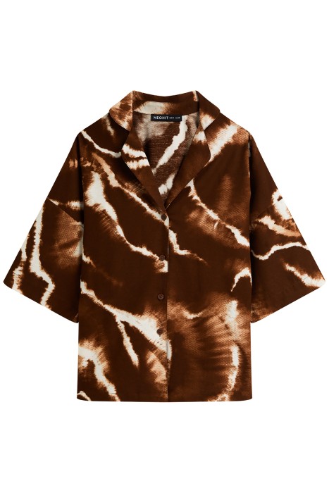 блузка с принтом из россии вид сбоку