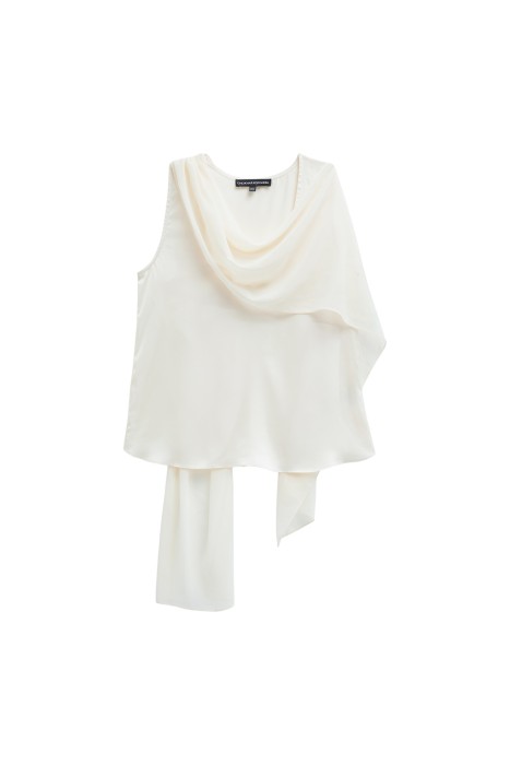 блузка с шарфом из россии вид сбоку