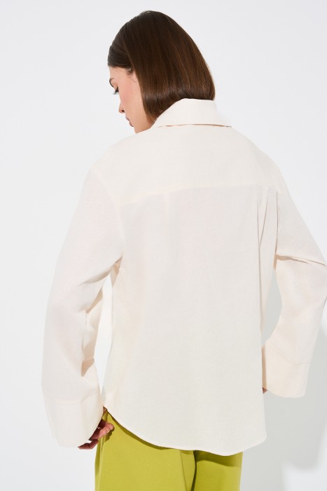 блузка с вышивкой по цене 1580 руб вид справа