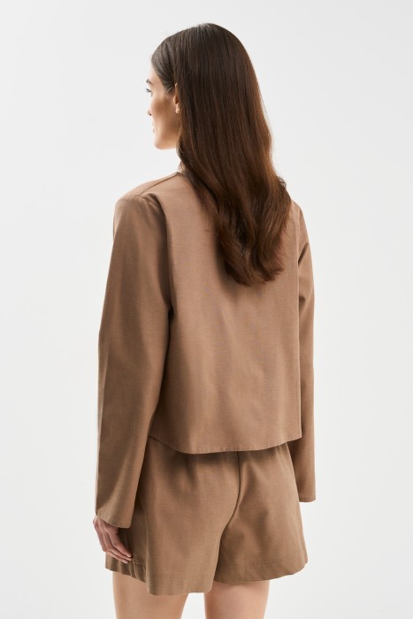 блузка с завязками по цене 1620 руб вид справа