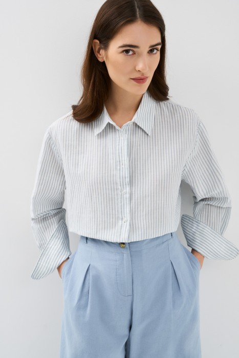 блузка в полоску 768260003 фотография