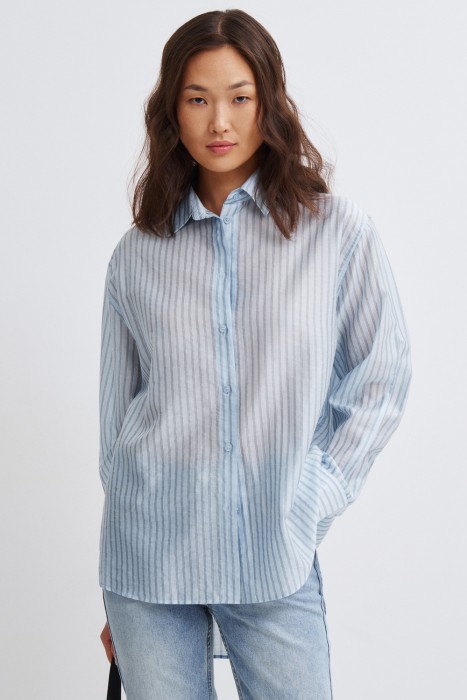 блузка в полоску 802137003 фотография