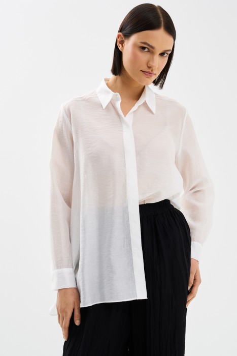 блузка от бренда снежная королева вид слева