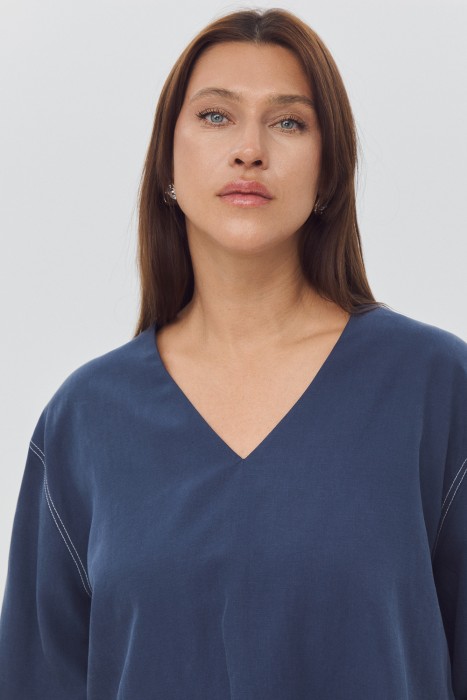 блузка из россии вид сбоку