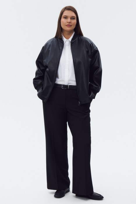 бомбер из натуральной кожи 744797003 фотография