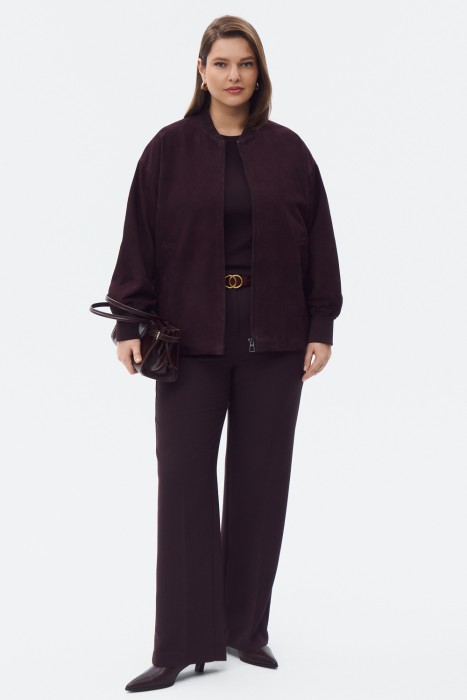 бомбер из натуральной кожи 800910003 фотография