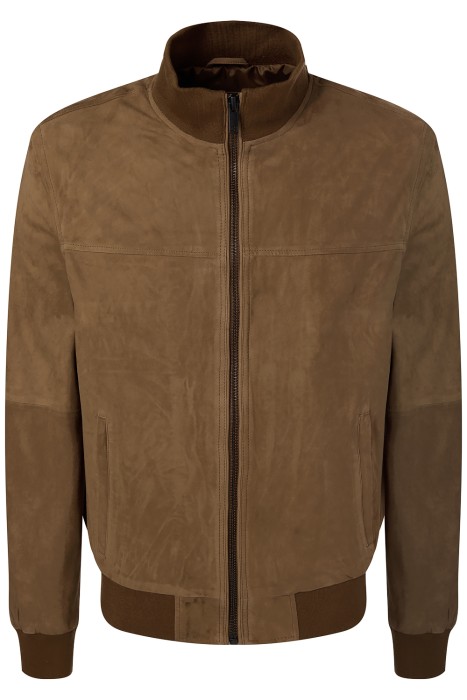 бомбер из натуральной замши 801978003 фотография