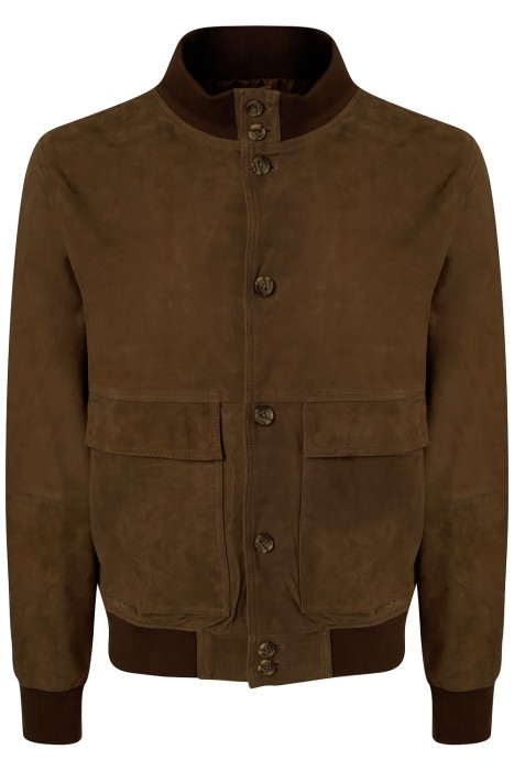 бомбер из натуральной замши 801979003 фотография