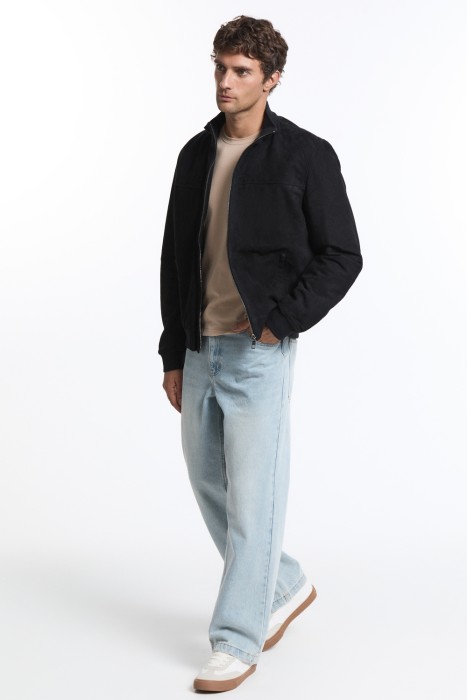 бомбер из натуральной замши 777484003 фотография